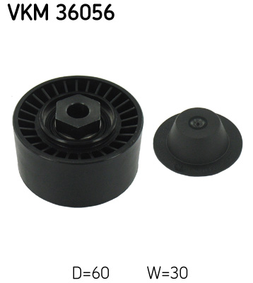 Ролик натяжителя приводного ремня  SNR арт. VKM 36056